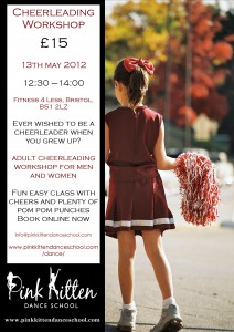 poster for cheerleading workshop